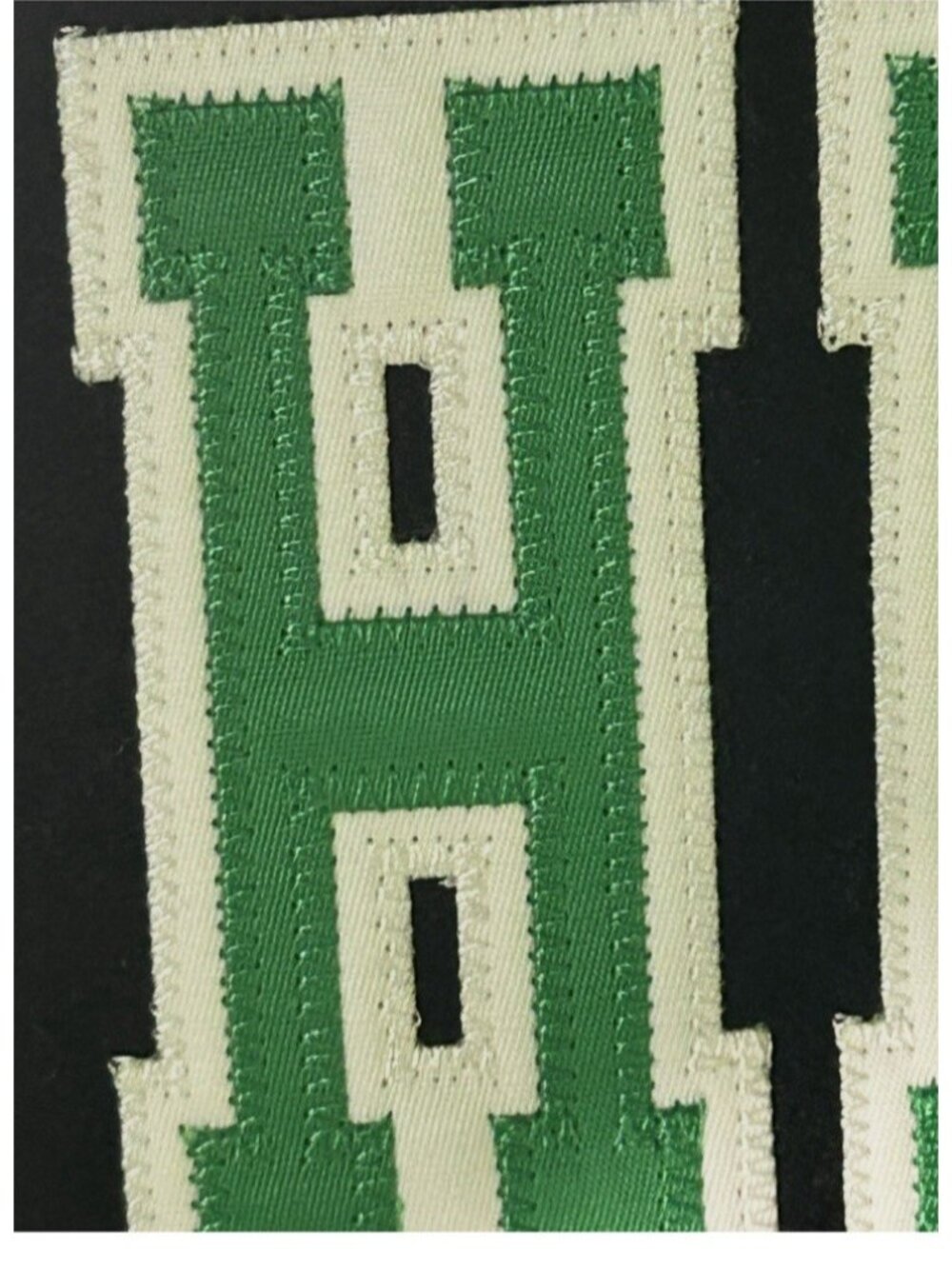 Heineken Heavy Wool & Leather Embroidered Black Varsity Jacket Size L NEW W/TAGS - Picture 5 of 6